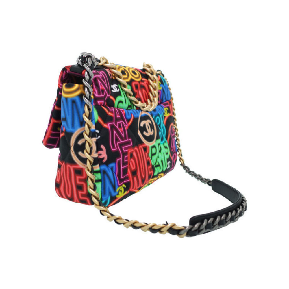Chanel 19 Neon Chain Bag Shoulder